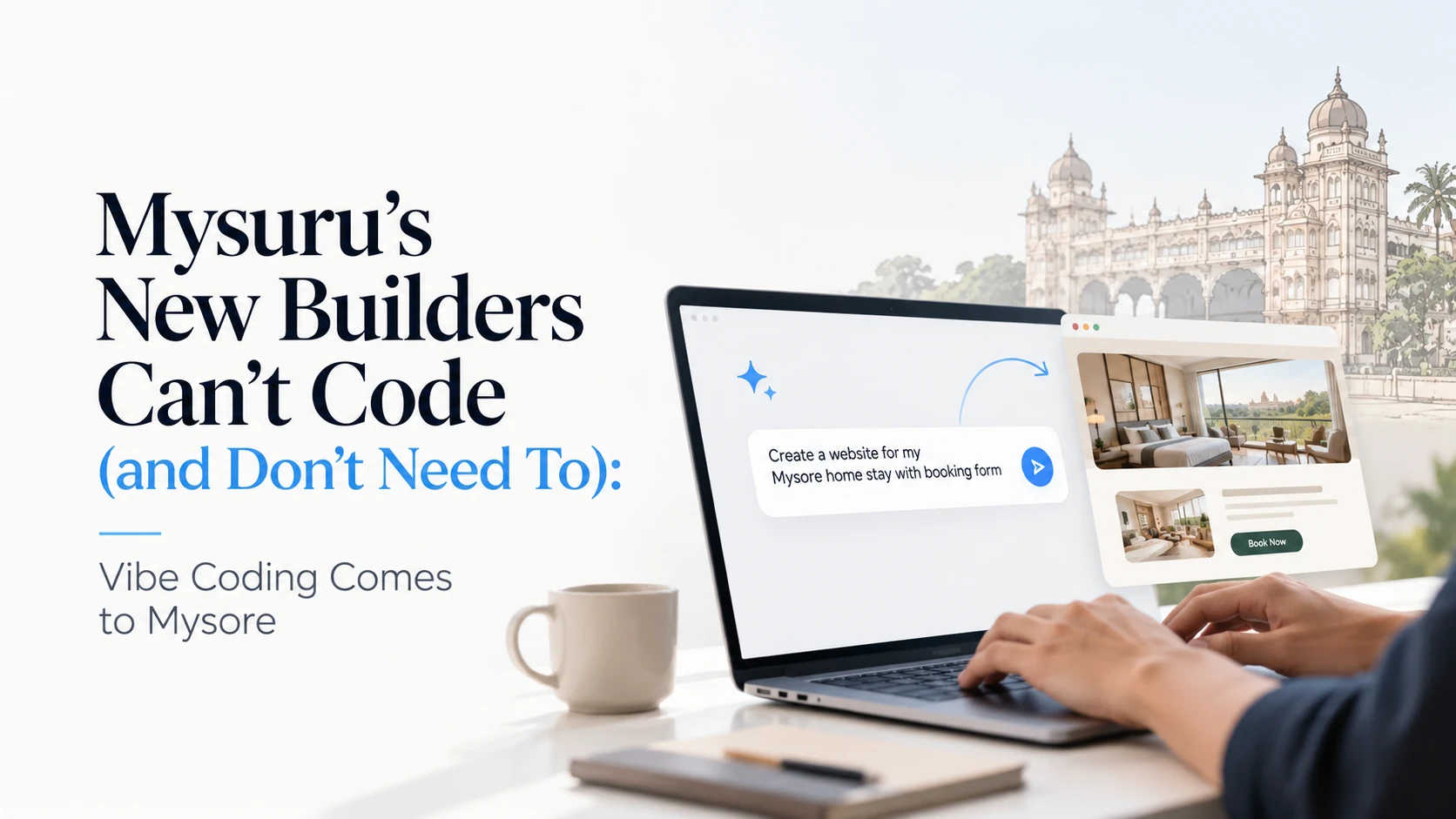 Student vibe coding in Mysore