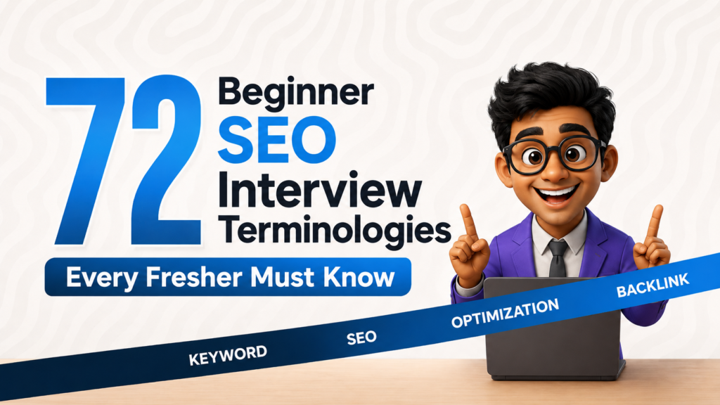 Beginner SEO Interview Terminologies Every Fresher Must Know