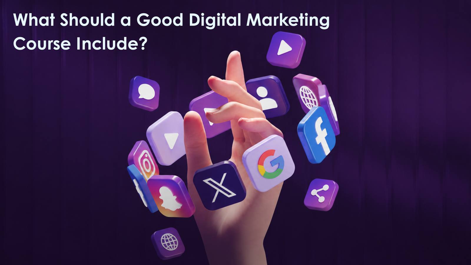digital marketing course modules